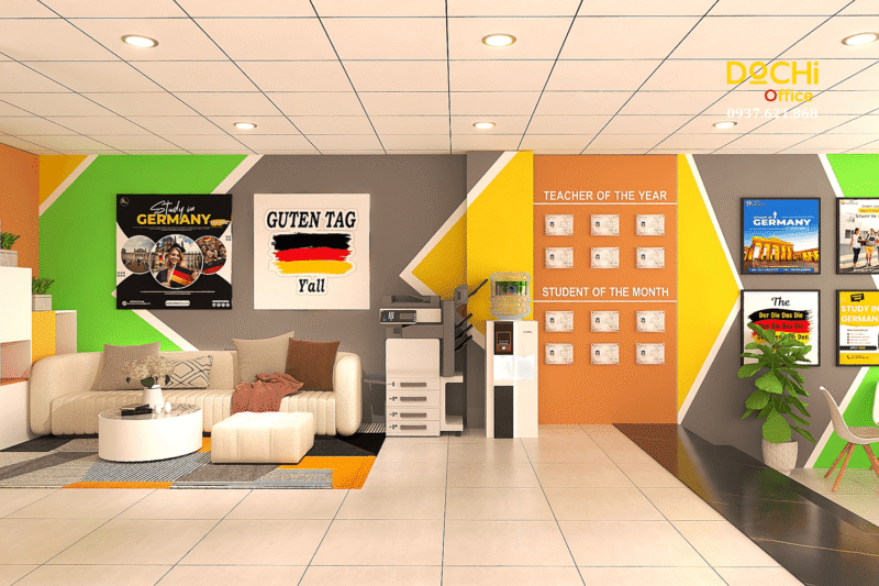 Khu vực sofa chờ