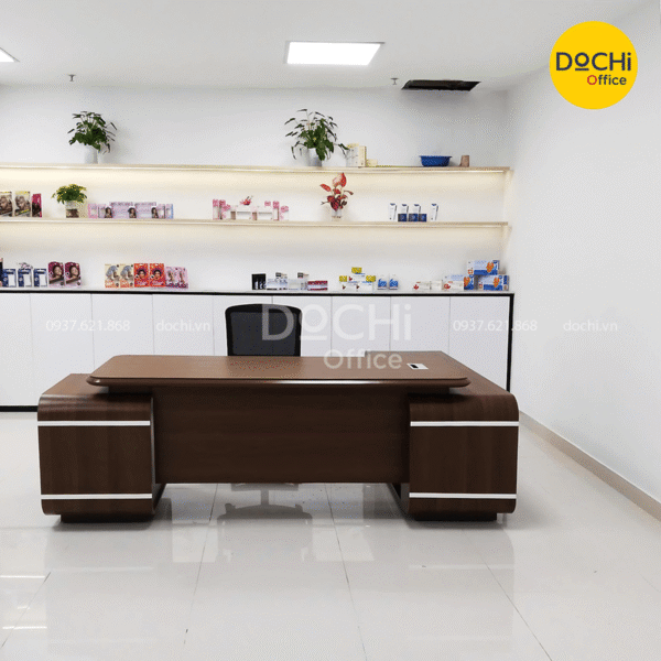 Mẫu thiết kế văn phòng giám đốc kết hợp yếu tố xanh