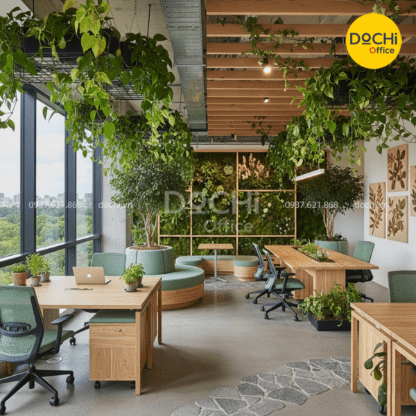 Lợi ích khi thiết kế văn phòng xanh