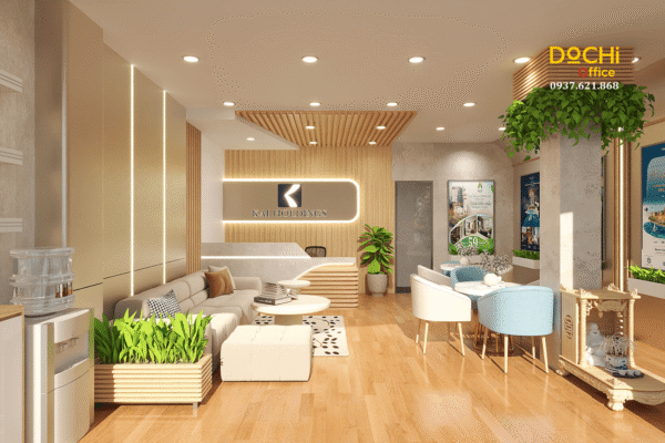 Dự án thiết kế nội thất văn phòng công ty bất động sản KAI HOLDINGS Quận 11