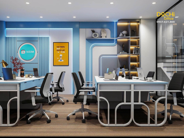 Thiết kế nội thất văn phòng anh Kiên Bình Tân 30m2