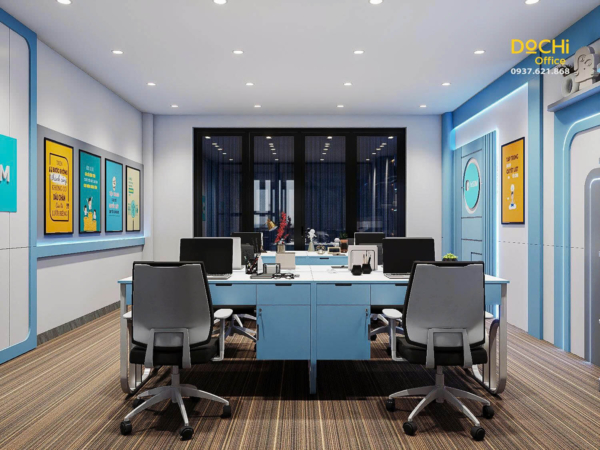 Dự án thiết kế nội thất văn phòng anh Kiên Bình Tân 30m2