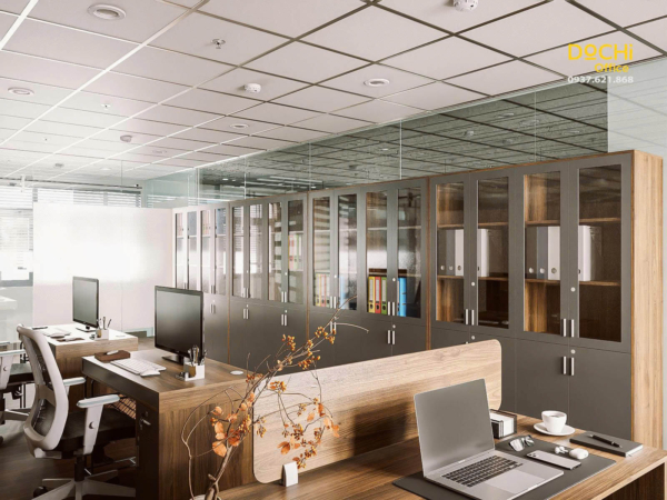 Dự án thiết kế nội thất văn phòng công ty Đồng Tiến quận 9 140m2