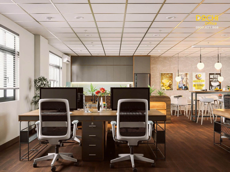 Khu vực làm việc nhân viên