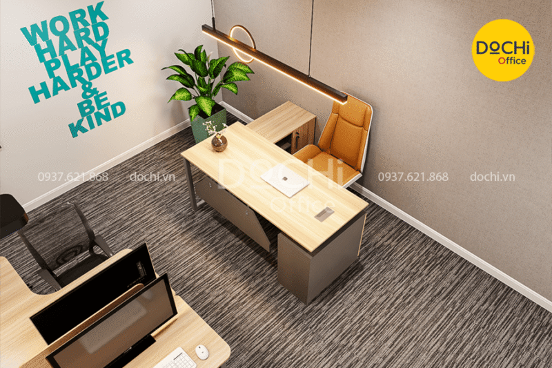 Thiết kế nội thất khu vực làm việc nhân viên
