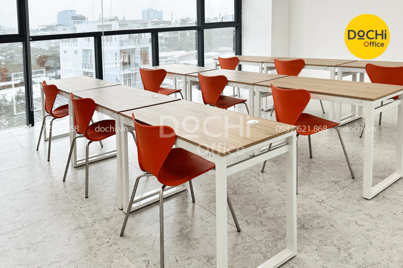 Tổng thể thiết kế nội thất văn phòng tầng 2, 3, 4