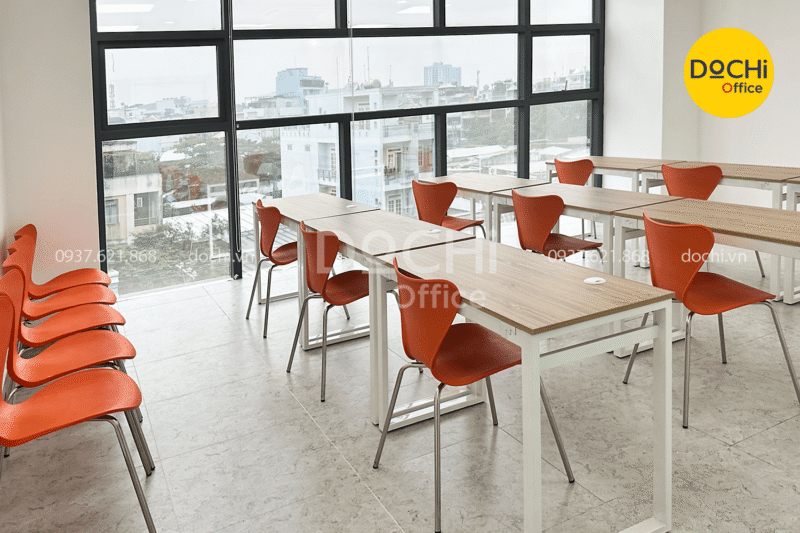 Tổng thể thiết kế nội thất văn phòng tầng 2, 3, 4