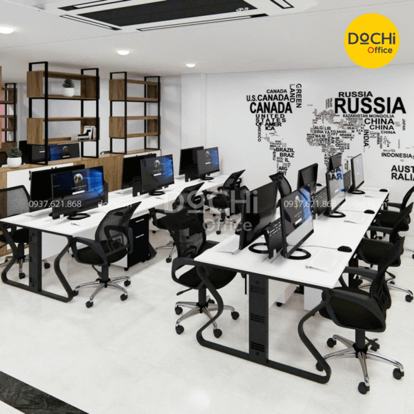 Cách bố trí bàn làm việc văn phòng