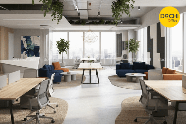Kinh nghiệm thiết kế nội thất văn phòng 200m2