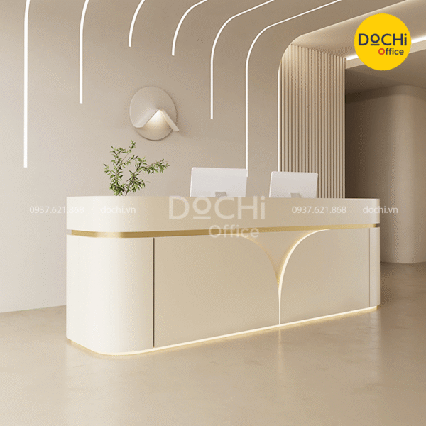 Quầy lễ tân cao cấp QLT095