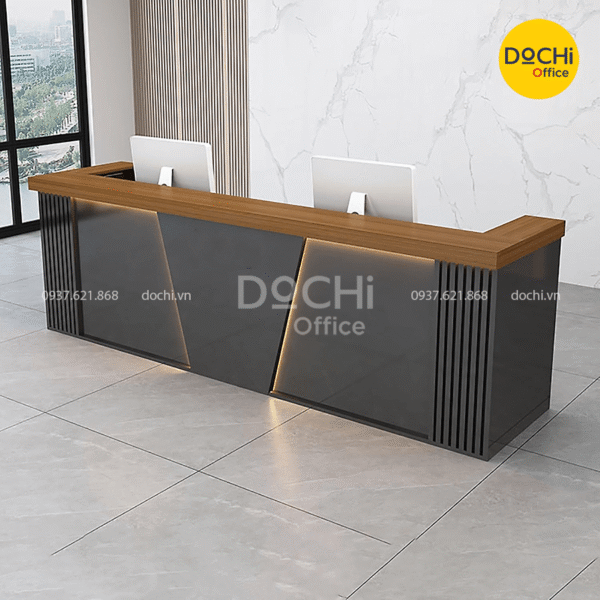 Quầy lễ tân cao cấp QLT096