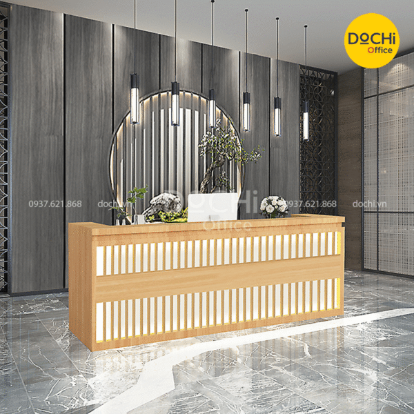 Quầy lễ tân cao cấp QLT097