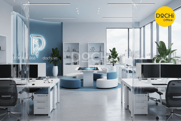 Kinh nghiệm khi thiết kế nội thất văn phòng công ty dược