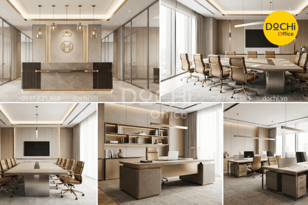 Gam màu kim loại sang trọng