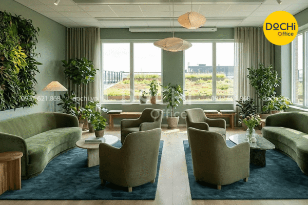 Gam màu xanh tự nhiên