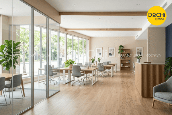 Phối màu cân bằng với ánh sáng tự nhiên