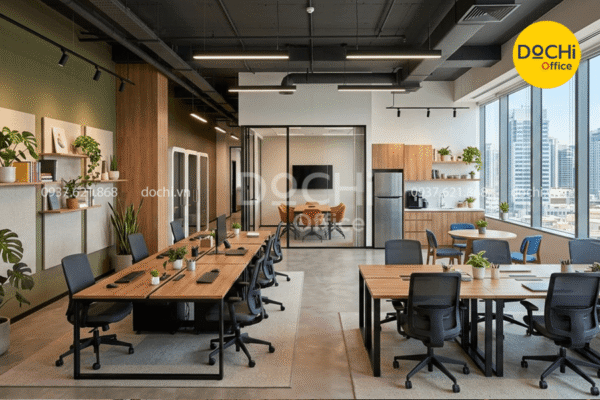 19+ Mẫu thiết kế nội thất văn phòng 80m2 đẹp, tối ưu công năng