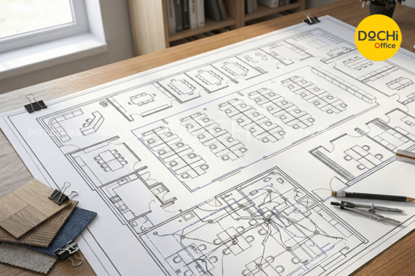 Tại sao lại cần bản vẽ thiết kế văn phòng làm việc?