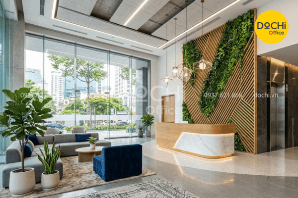 Tổng hợp các mẫu thiết kế sảnh văn phòng hiện đại và chuyên nghiệp