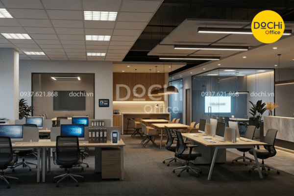 Tiêu chuẩn ánh sáng trong thiết kế văn phòng