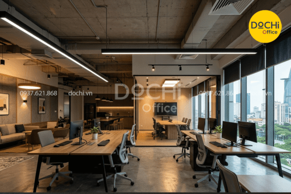 Giải pháp và xu hướng thiết kế chiếu sáng văn phòng hiện đại
