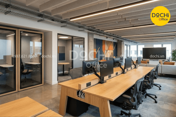 Kinh nghiệm khi thiết kế nội thất văn phòng công ty công nghệ