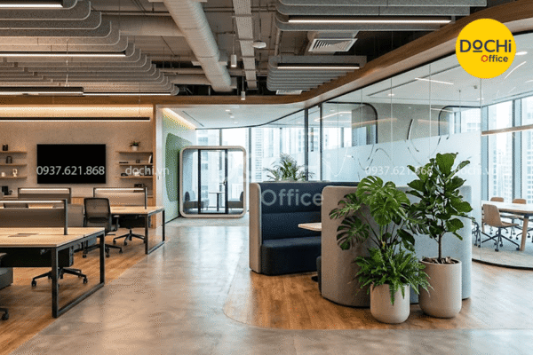 17+ Mẫu thiết kế nội thất văn phòng công nghệ hiện đại, dẫn đầu xu hướng