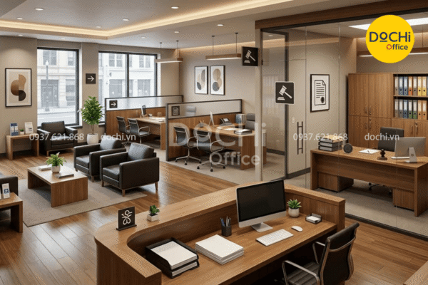 Tại sao cần chú trọng thiết kế văn phòng công chứng?