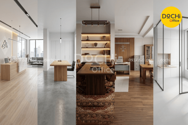 Các phong cách thiết kế văn phòng công chứng