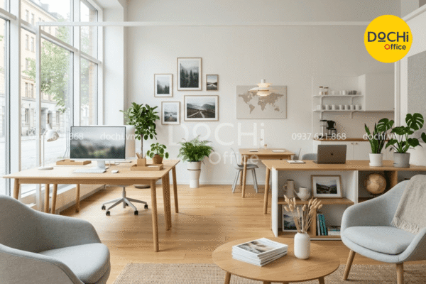 Xu hướng thiết kế nội thất văn phòng công ty du lịch