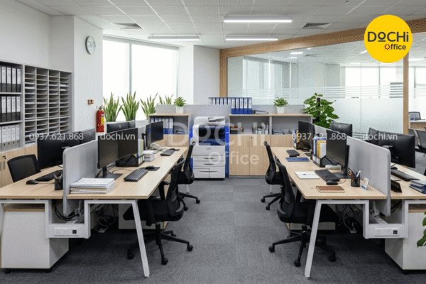 Thiết kế khu vực làm việc nội bộ