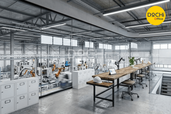 Đặc điểm đặc trưng của văn phòng nhà máy