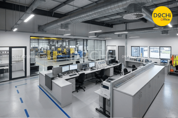 Lưu ý khi thiết kế văn phòng nhà máy