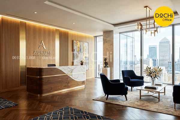 Tổng hợp các mẫu thiết kế nội thất chuyên nghiệp văn phòng công ty tài chính