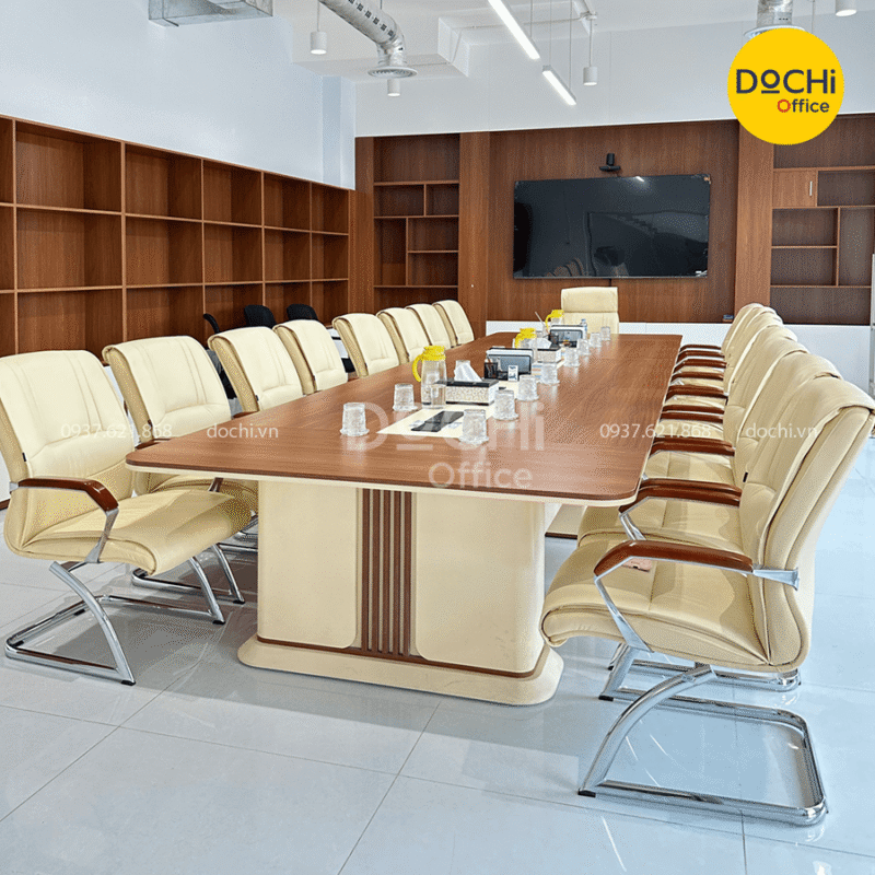 Hệ tủ kệ trang trí phòng họp