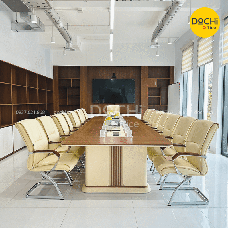 Hệ tủ kệ trang trí phòng họp