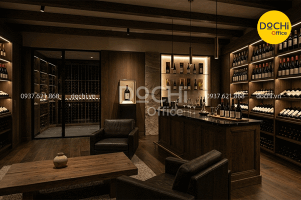 Thiết kế nội thất showroom rượu