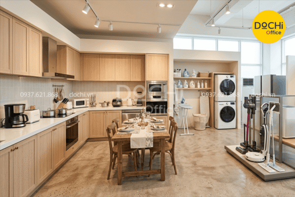 Thiết kế nội thất showroom đồ gia dụng